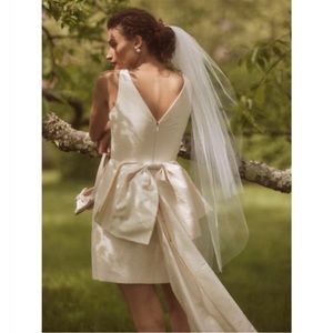 BHLDN Sachin and Babi Archie Mini Dress in Ivory